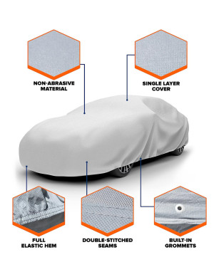 Durable Outdoor Basic Car Cover for 2024