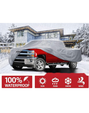 Heavy-Duty Lightweight Taffeta Truck Cover - Ultimate Rain, Snow, and Sun Protection