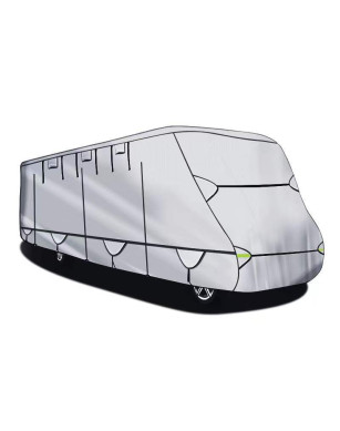 Heavy-Duty Oxford Fabric RV Cover - Comprehensive All-Weather Protection