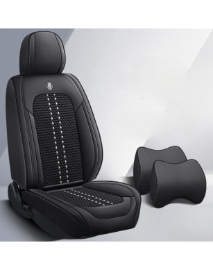 Luxury Leather Car Seat Covers - Durable and Elegant Design