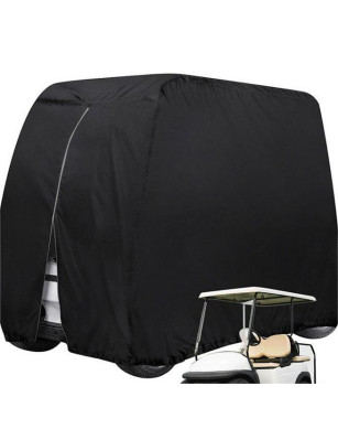 Golf Cart Cover - Waterproof, UV Resistant, All-Weather Protection for