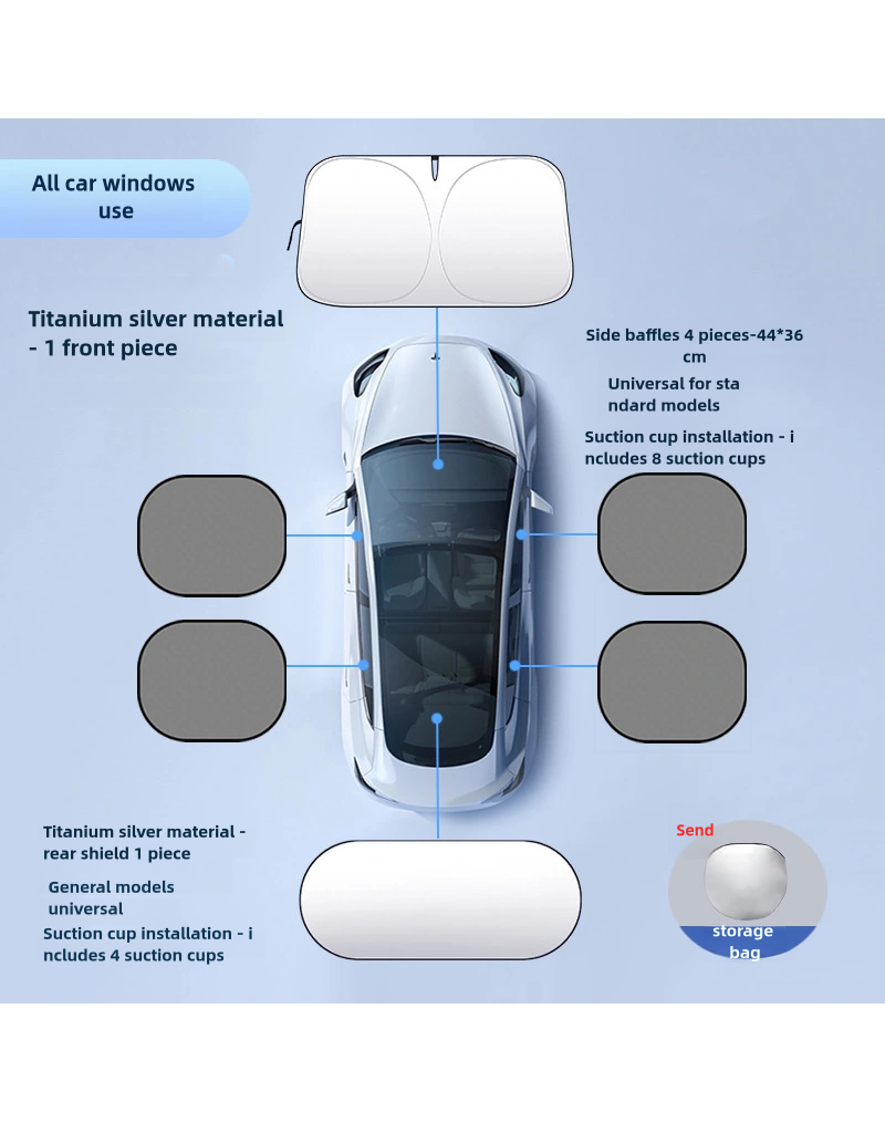 Car SunShade - Ultimate UV Protection and Heat Reduction