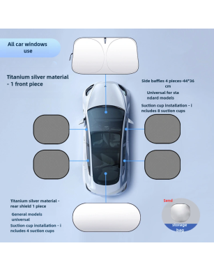 Car SunShade - Ultimate UV Protection and Heat Reduction