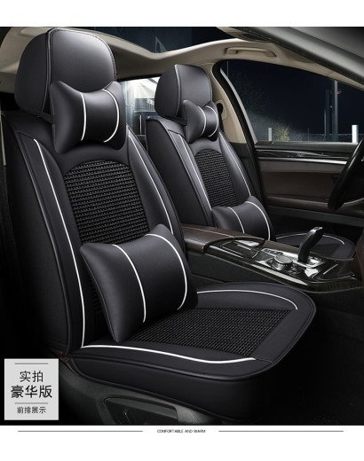 Luxury Leather Car Seat Covers - Durable and Elegant Design